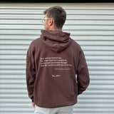 Brown dear person hoodie