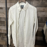 White dress long sleeve button up